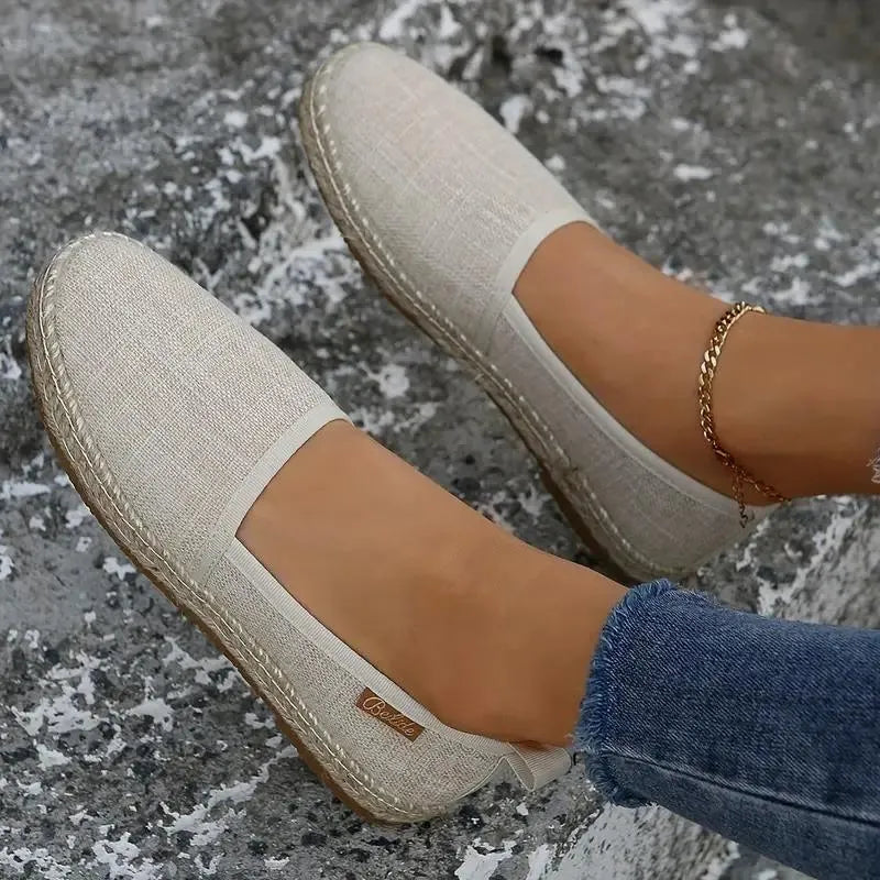 Espadrilles, flach, leicht, Segeltuchschuhe, Schuhe fÃ¼r den Sommer