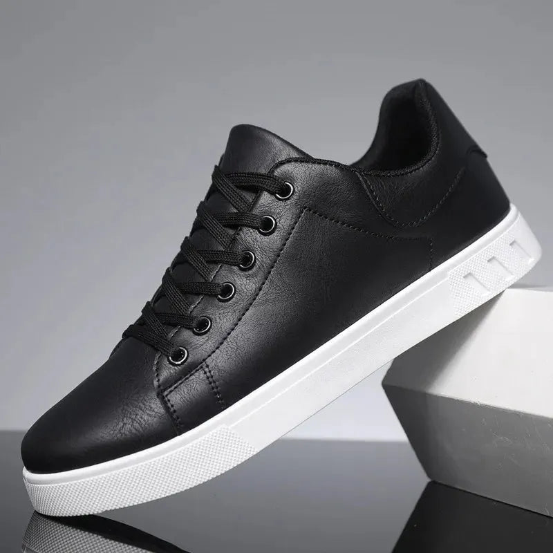 Leder Herrenschuhe Im Klassischen Design