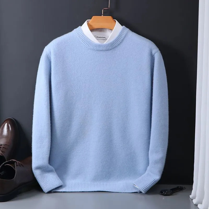 LuxuriÃ¶ser Herren Kaschmir Pullover