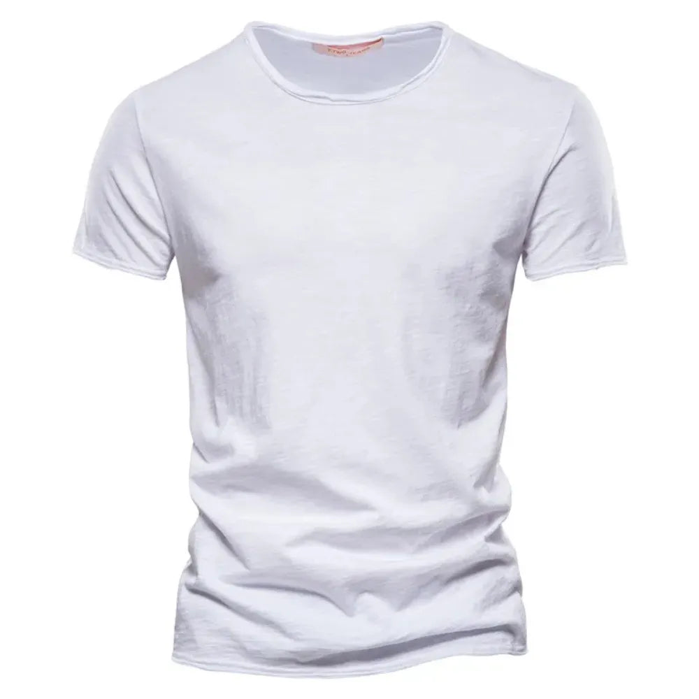 T-shirt Weiß Herren Slim Fit