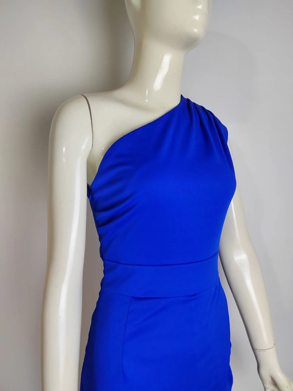 Elegante Formelle Solide Schlitz Asymmetrisch SchrÃ¤g Kragen Abendkleider