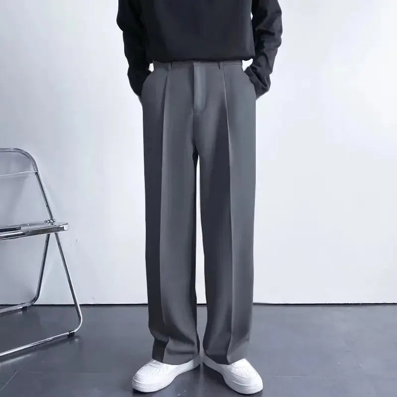 Modische Gerade Hose Herren