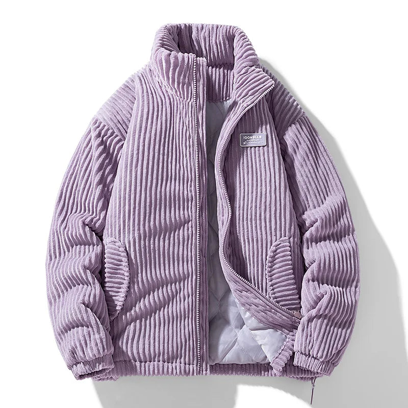 Gestepptes Cord-Samt-Jacke – Stil & Komfort Für Damen