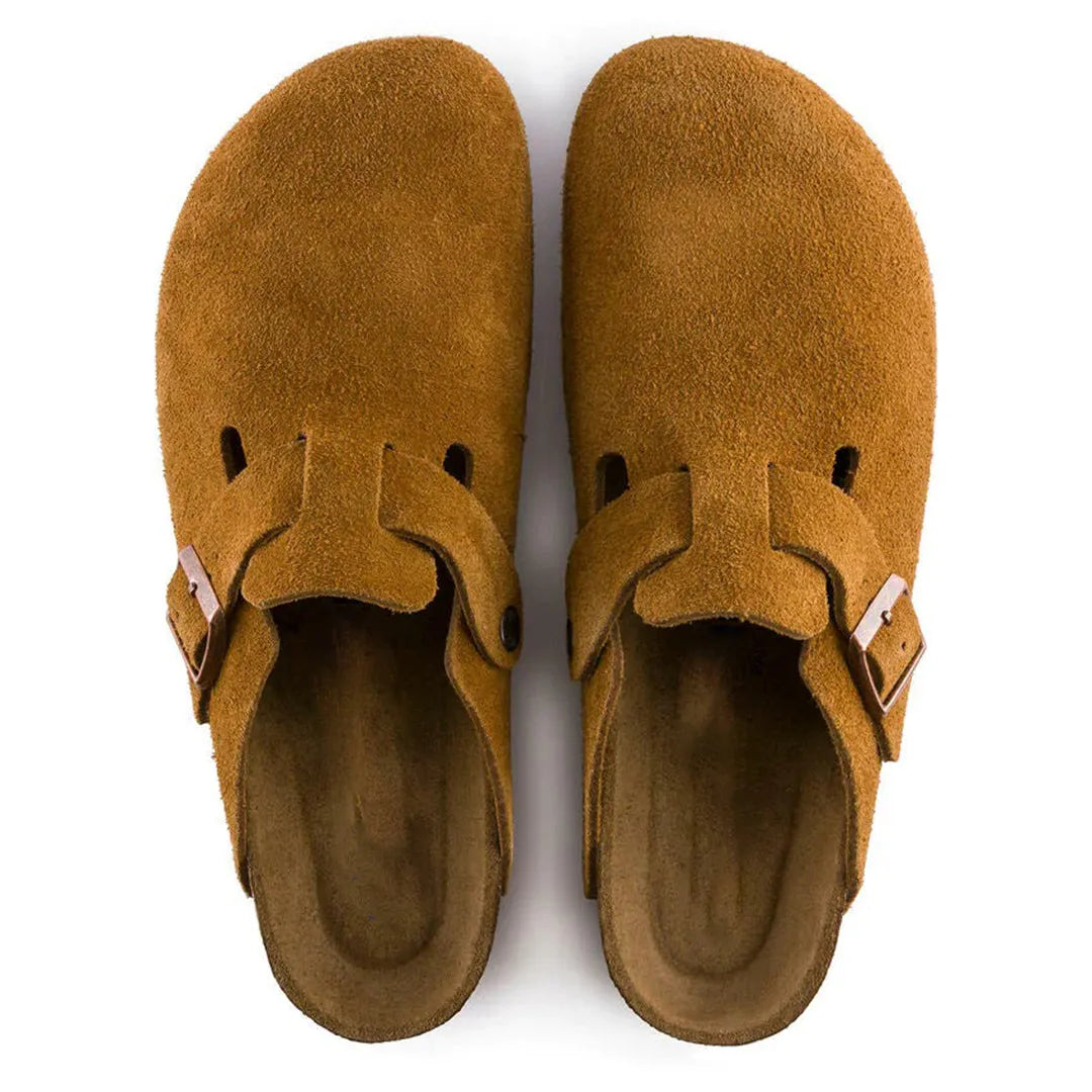 Verstellbare Wildleder Clogs FÃ¼r Herren