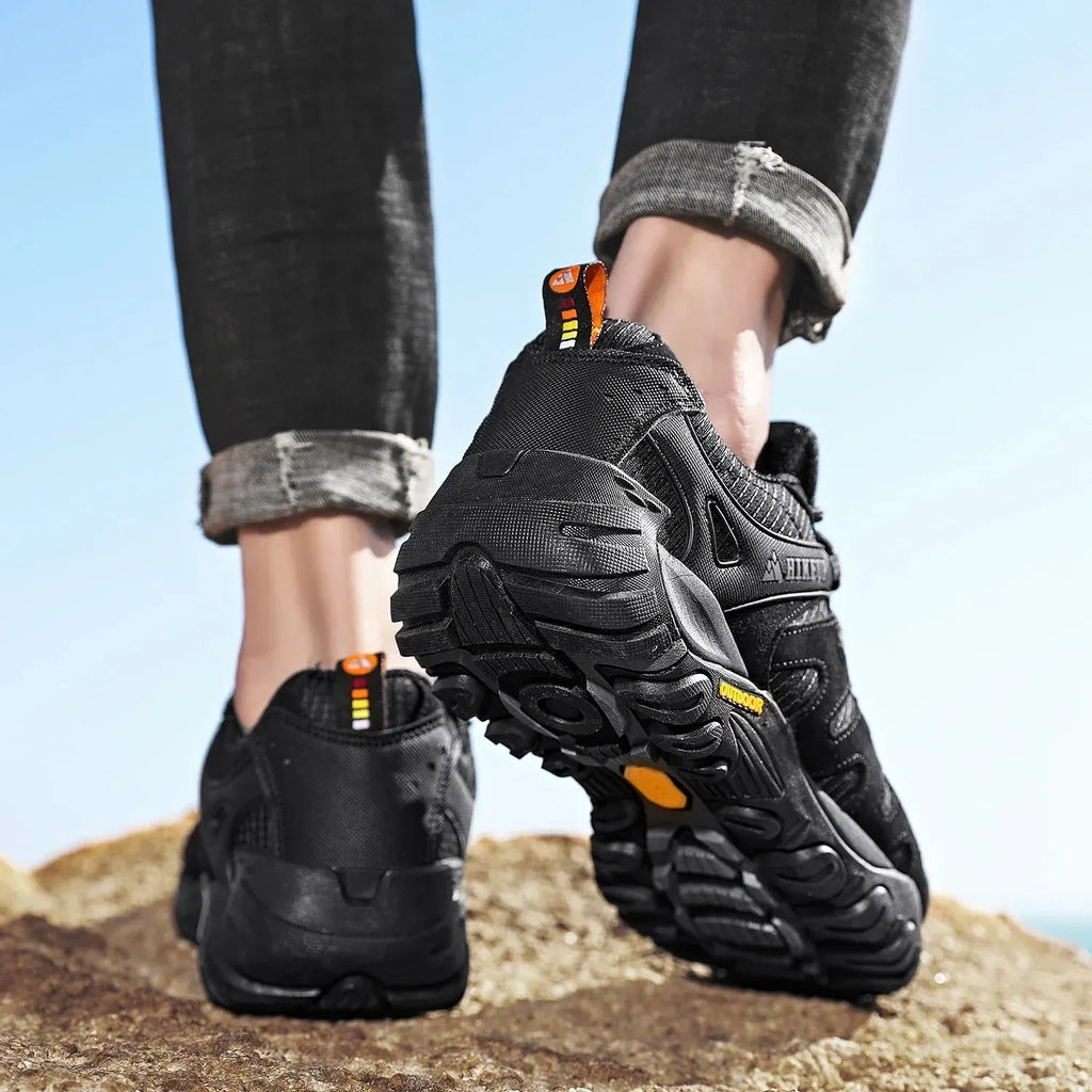 Niedrig Wasserabweisende Wanderschuhe Mit Robuster Sohle Für Herren