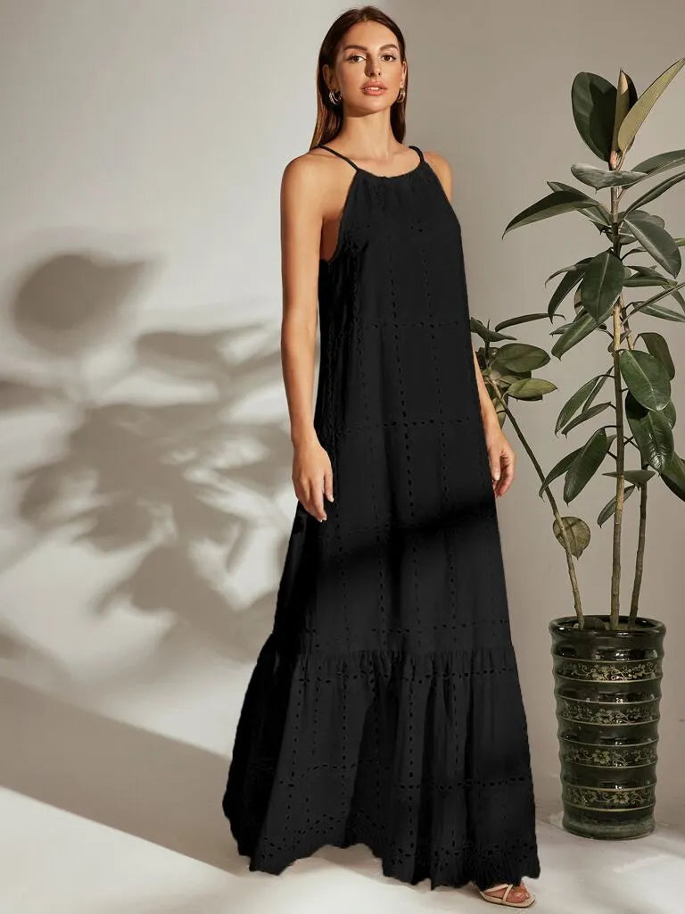 Vestido Longo Andressa Preto