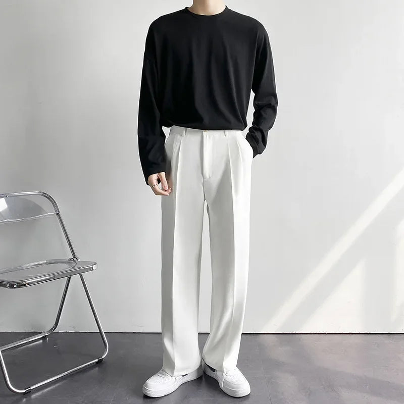 Modische Gerade Hose Herren