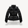 Dames Gewatteerde Puffer Jas Met Taille Riem â€“ Warmte, Luxe En Stijl In EÃ©n Jas