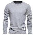 - Langärmeliges T-Shirt mit O-Ausschnitt