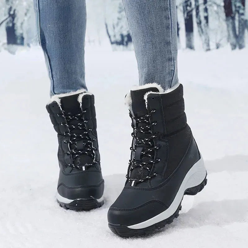 MADI | Damen Winterstiefel - Wasserdicht und Warm Gefüttert