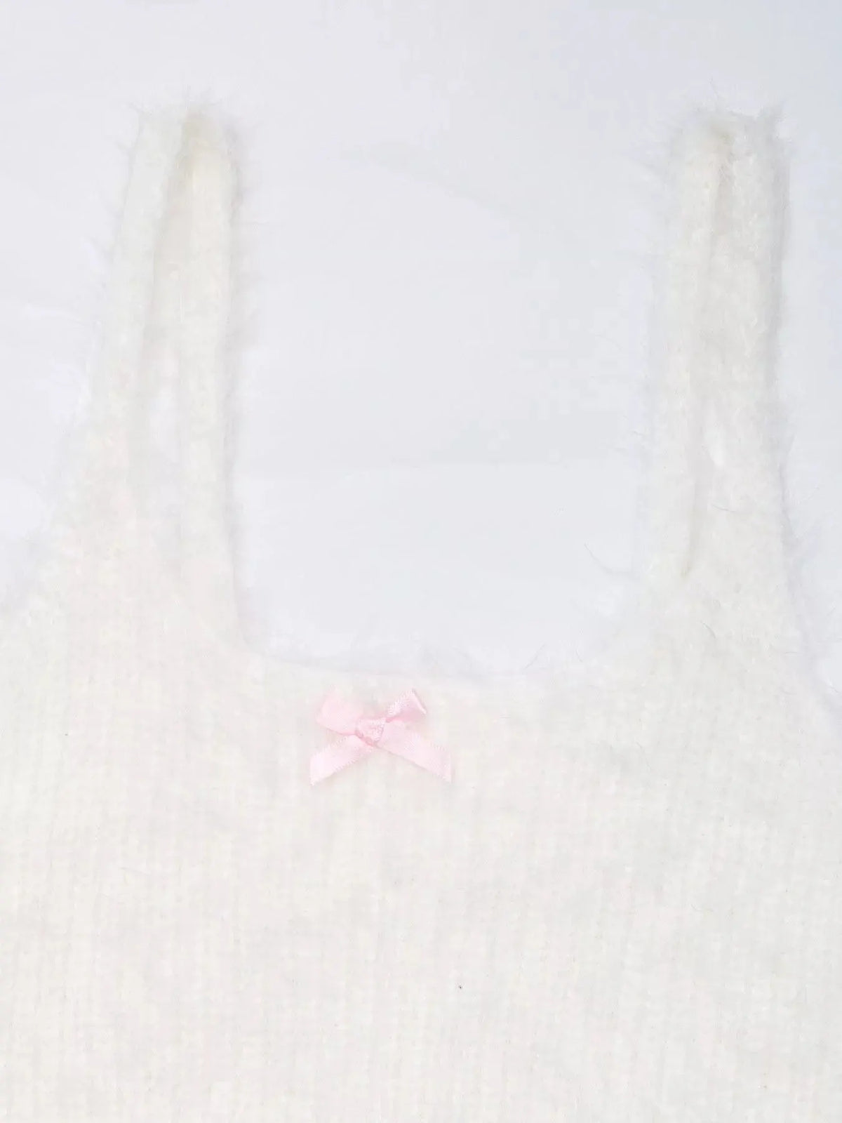 Bow Scoop Neck Cropped Cami