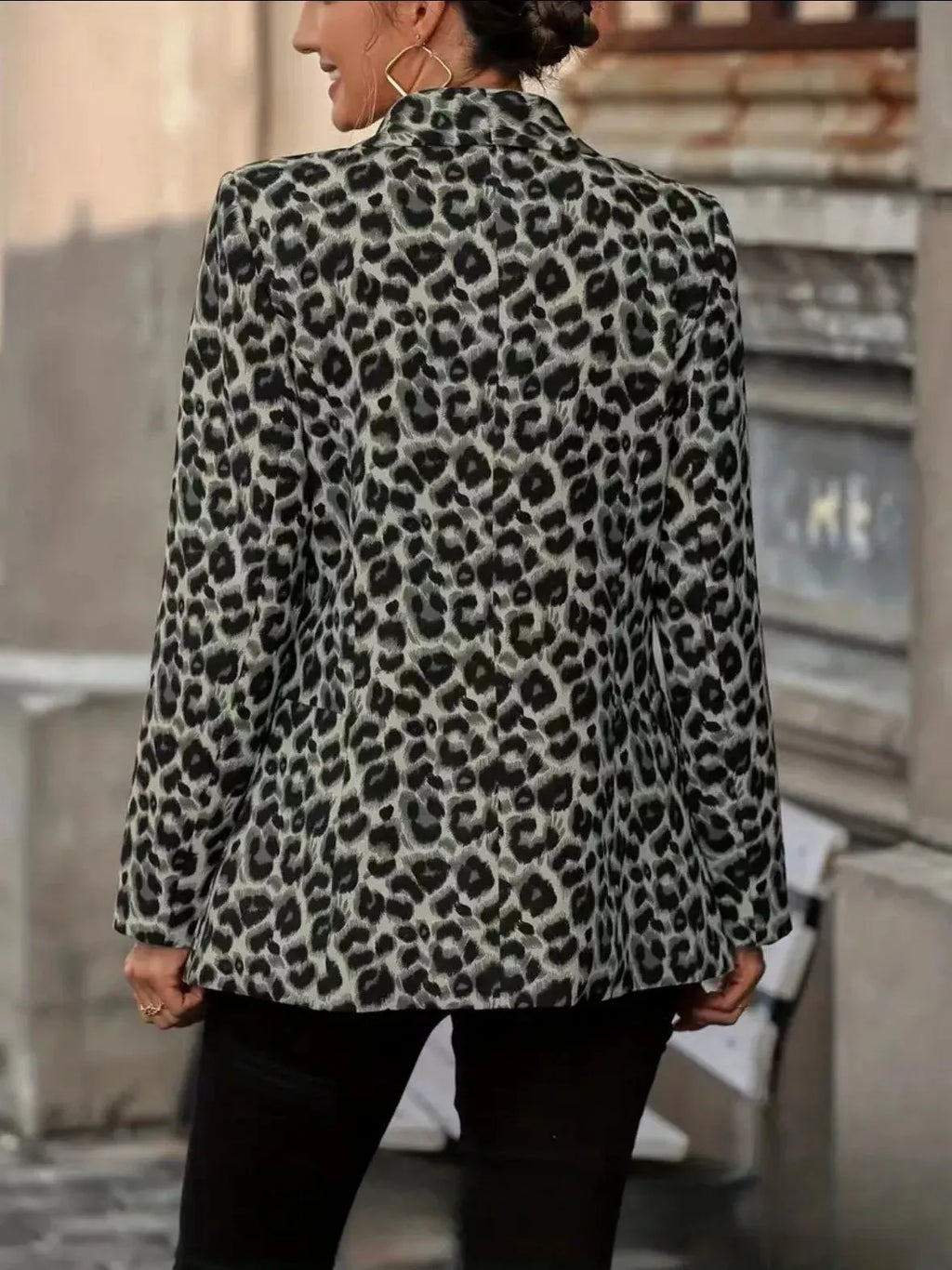 FELICE | Luipaardprint Blazer Voor Dames â€“ Gedurfd, Verfijnd, Veelzijdig
