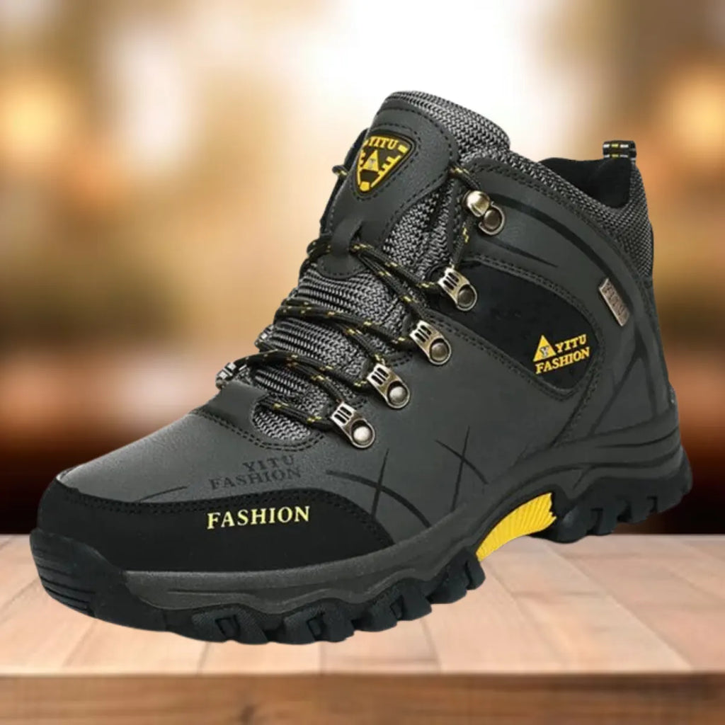 Wasserdicht Vegan Leder Trekkingschuhe Herrenschuhe