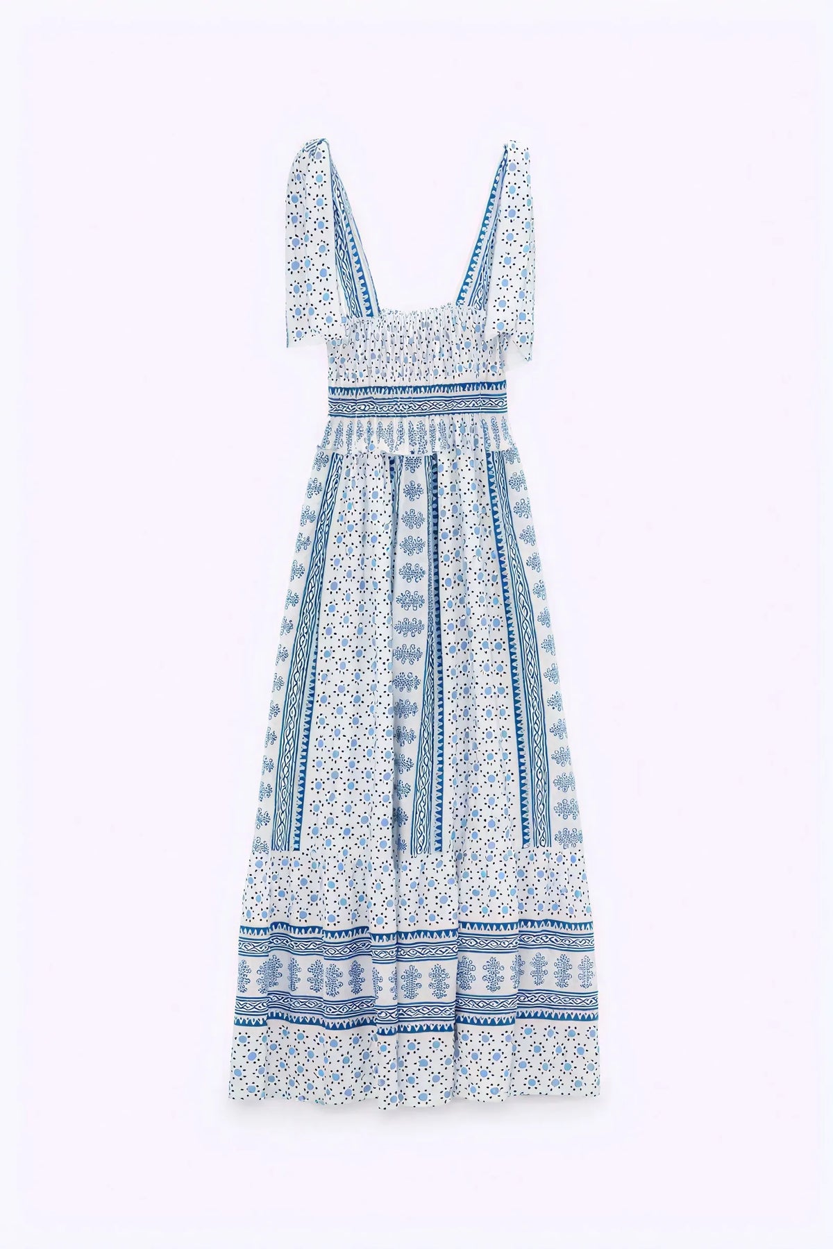 Sommerliches Midi-Kleid mit Blumenmuster