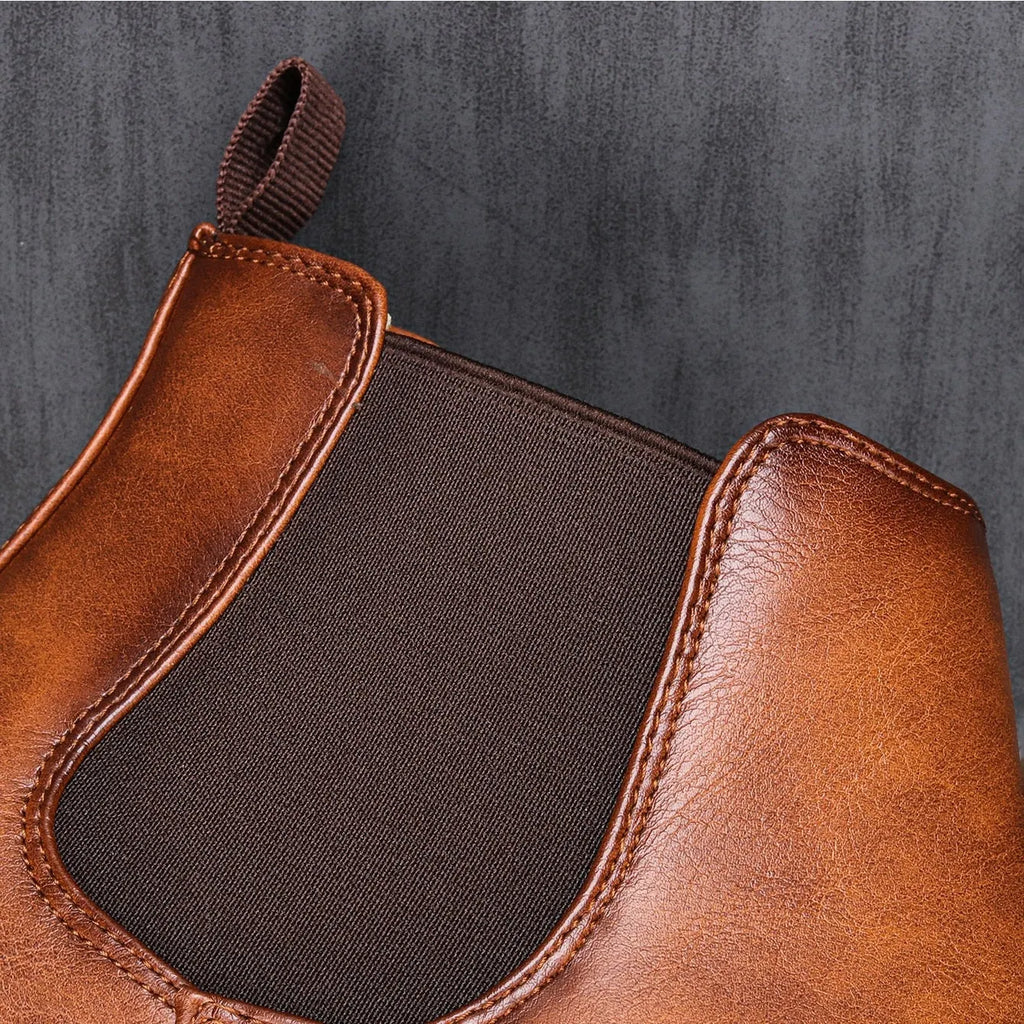 Chelsea Lederstiefel Für Männer