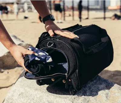 wandelbare Duffle-Kleiderkoffer