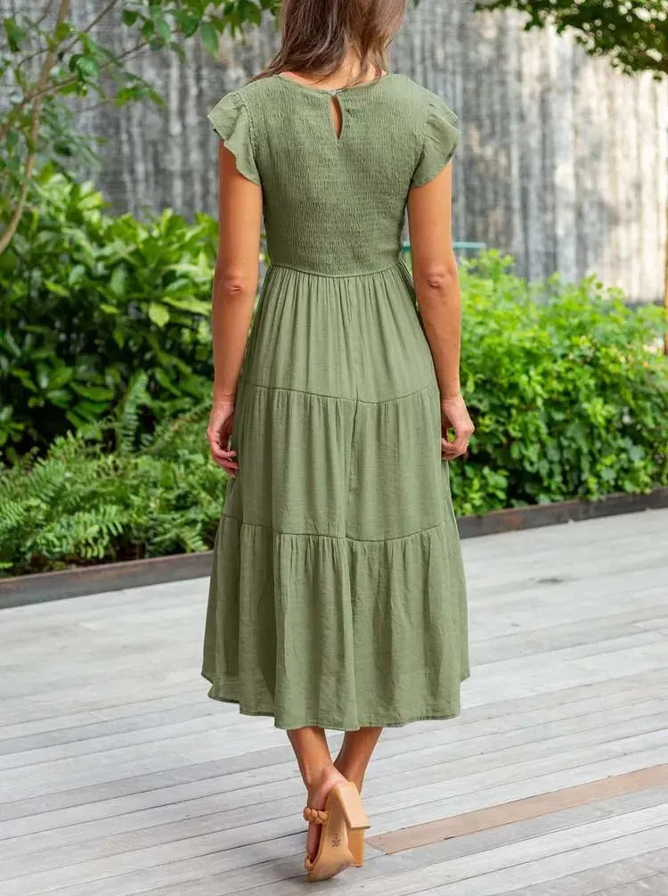 Amy | Bequemes Maxikleid für den Sommer