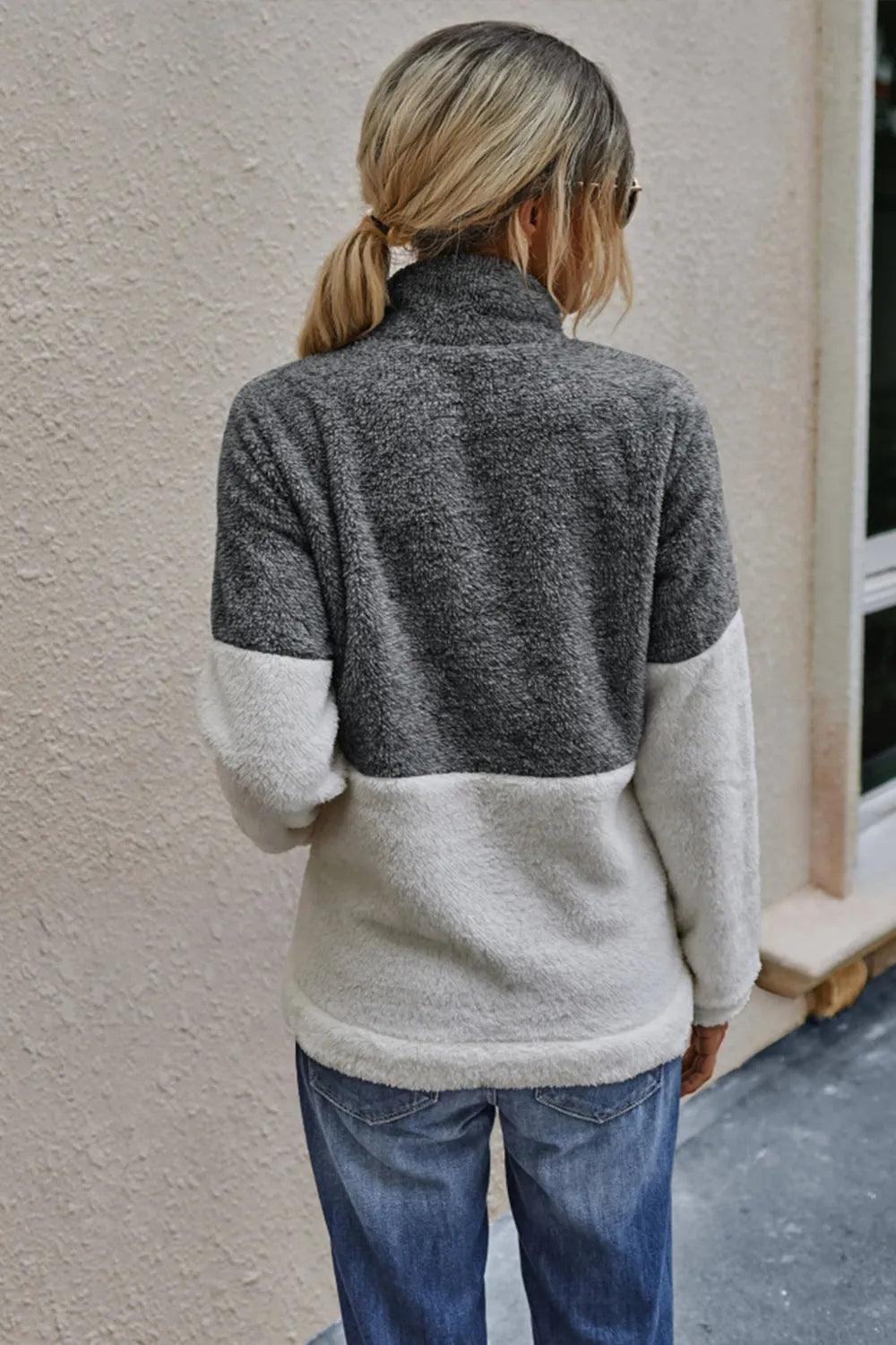 Matilda | Stylisches Oberteil mit Reißverschlusstasche
