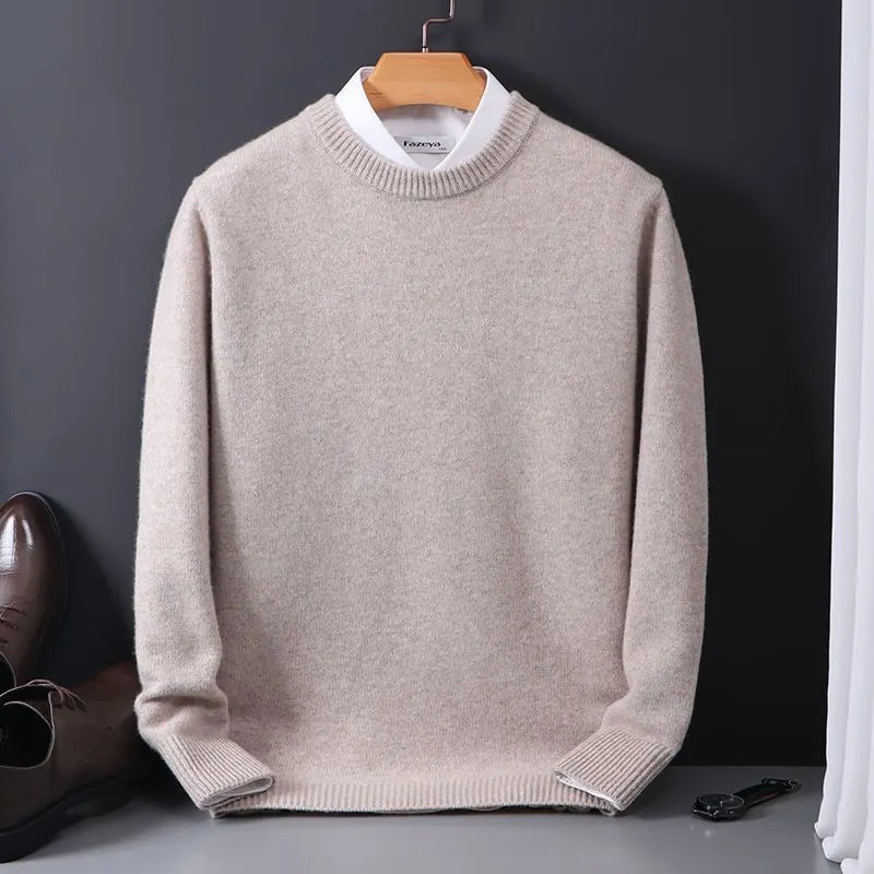 Hochwertige Kaschmir Herren Pullover