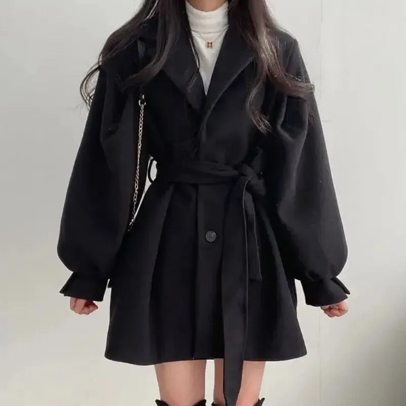 ISABELLA | Dames Trenchcoat met Ceintuur – Tijdloos, Elegant & Comfortabel Voor Elke Gelegenheid