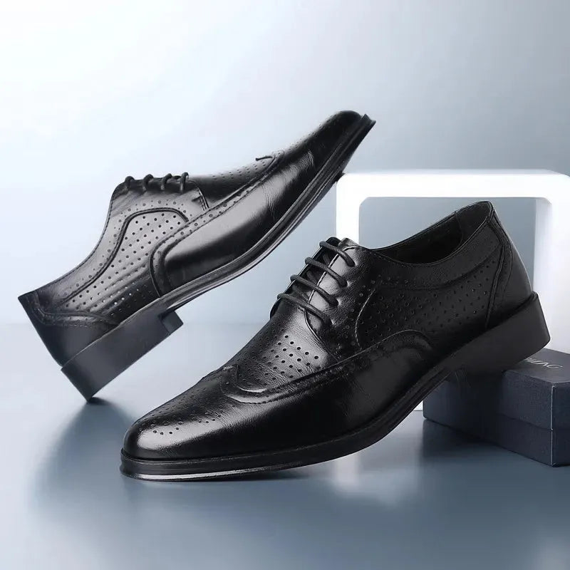 Bequeme Oxford Herren Business Anzug Schuhe