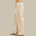 Stilvolle Sommer Leinen Herrenhose