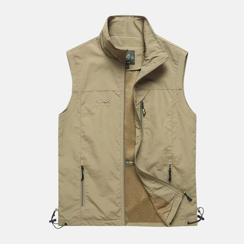 Leicht Multifunktionsweste Mit Taschen FÃ¼r Herren