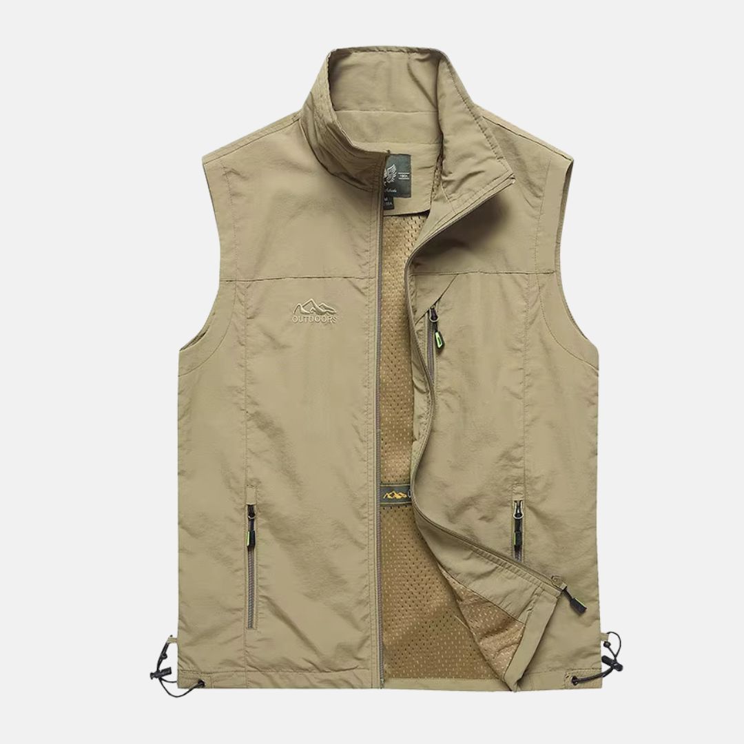 Leicht Multifunktionsweste Mit Taschen FÃ¼r Herren