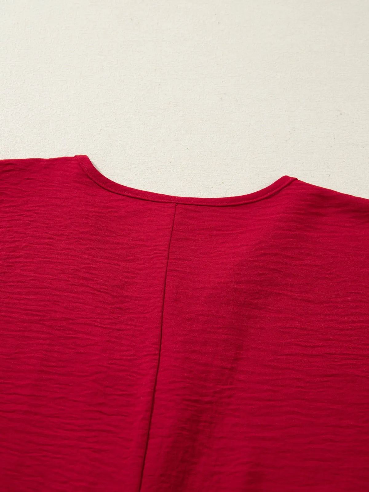 Braided Detail Half Sleeve Blouse
