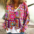 - Damen-Cardigans mit einzigartigem Aufdruck