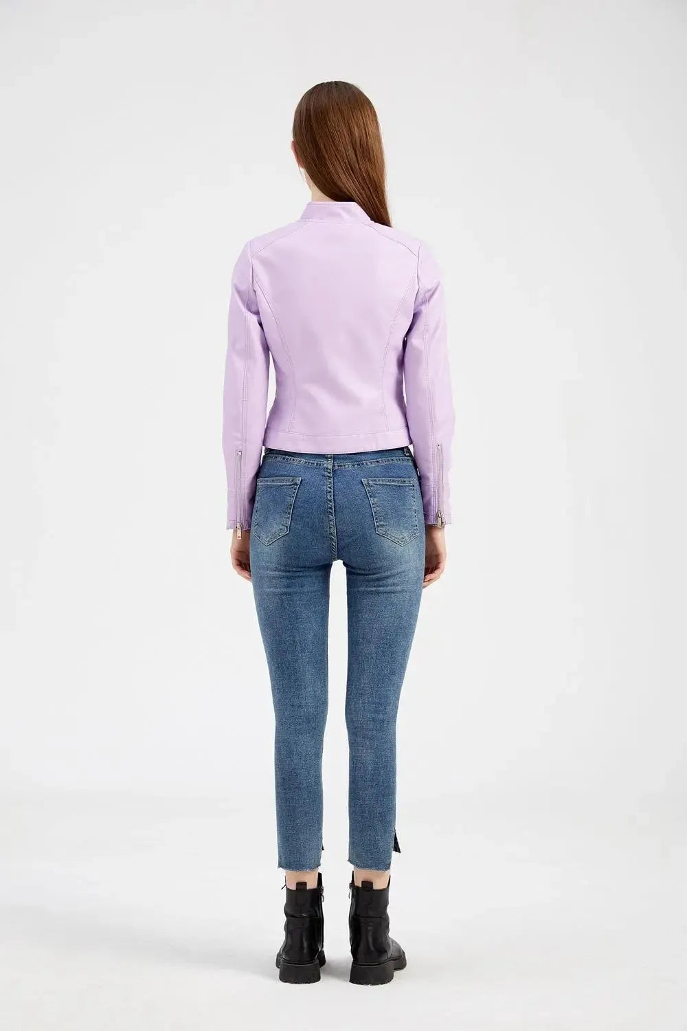 Elegante Leren Jas Voor Dames â€“ Tijdloos, Duurzaam & Comfortabel