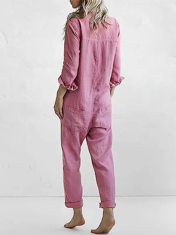 Ester - Langærmet Jumpsuit