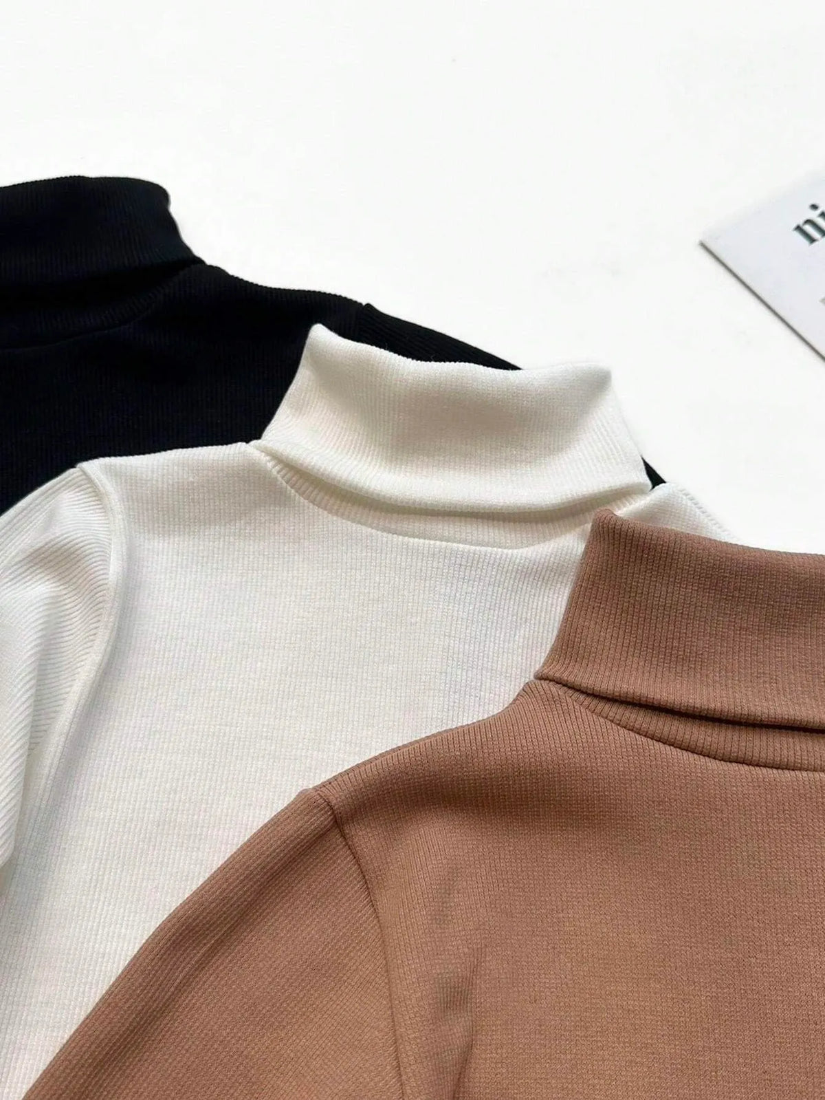 Blusa Feminina Manga Longa 3 PeÃ§as