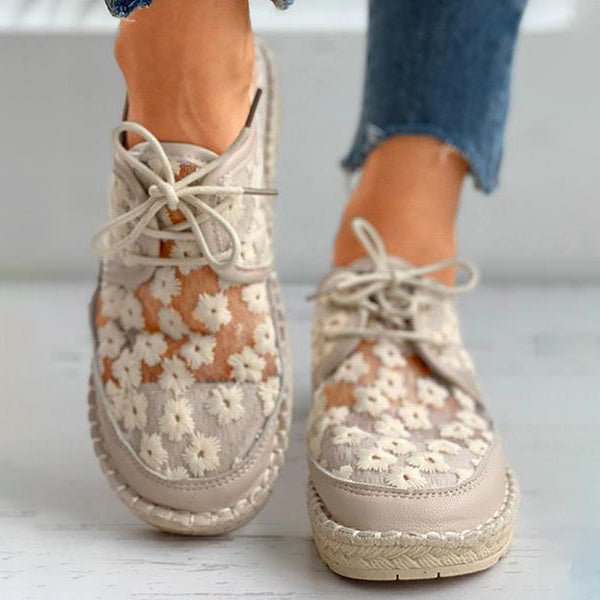 Elly | Floral Pattern Sneakers