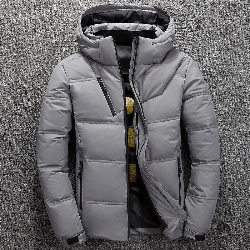 - Extra warme abnehmbare Winterjacke mit Kapuze