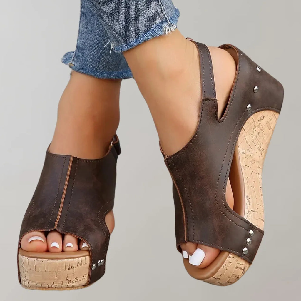 - OrthopÃ¤dische Sandalen mit hohen AbsÃ¤tzen Sandalen damen bequem