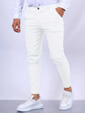 Elegante Herren Slim Fit Hose Modernes Und Schickes Design