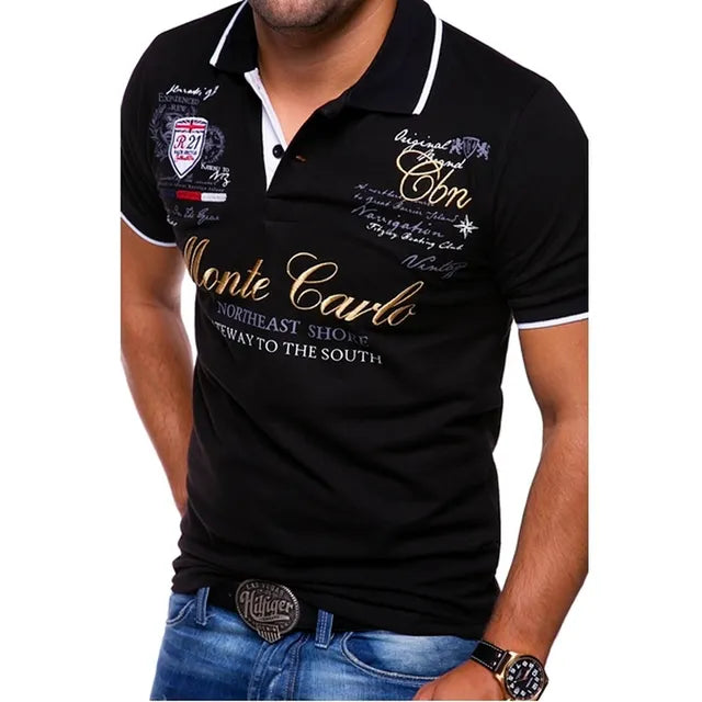 Stylische Herren Polo