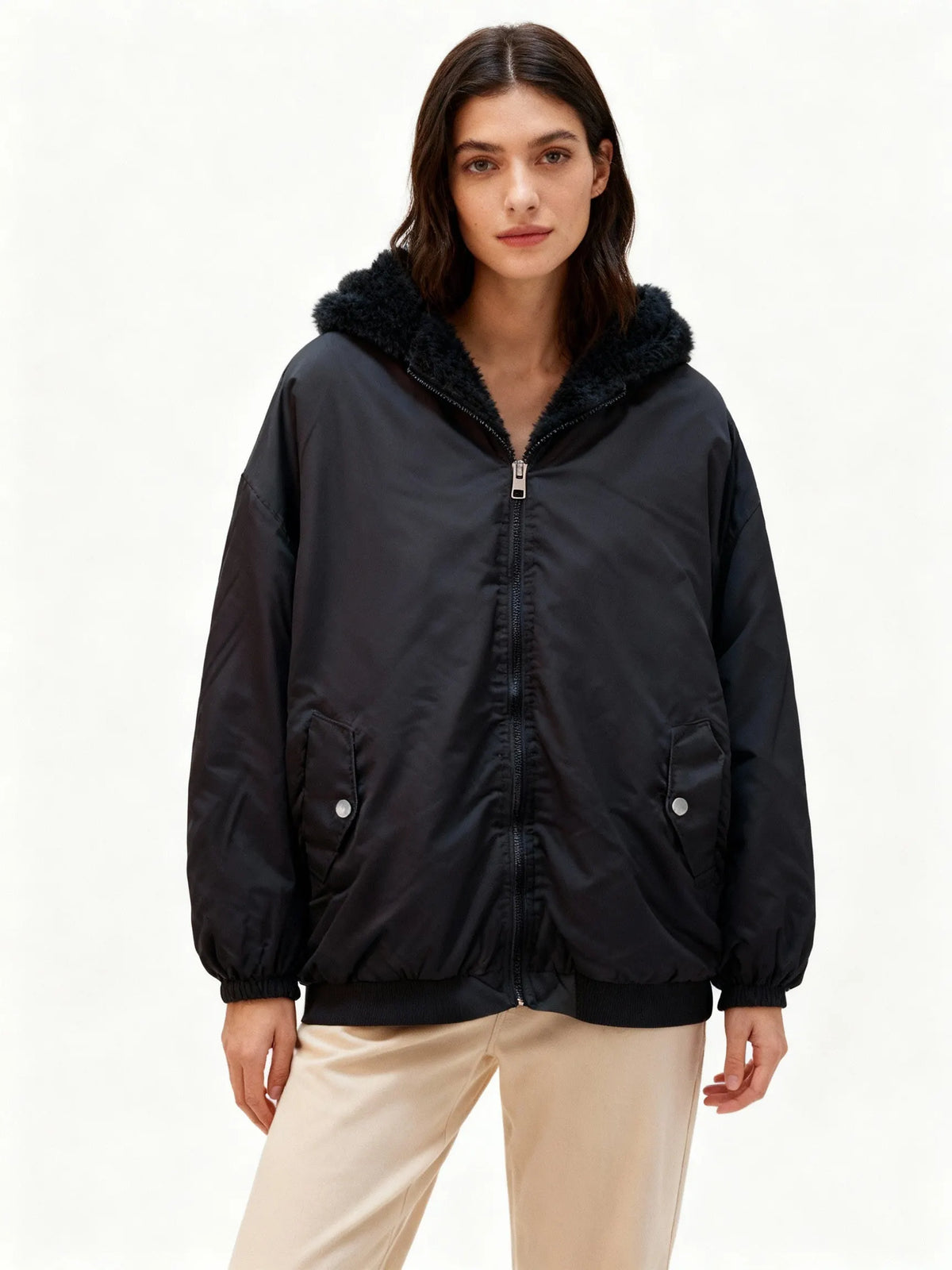 Stilvolle Winterjacke