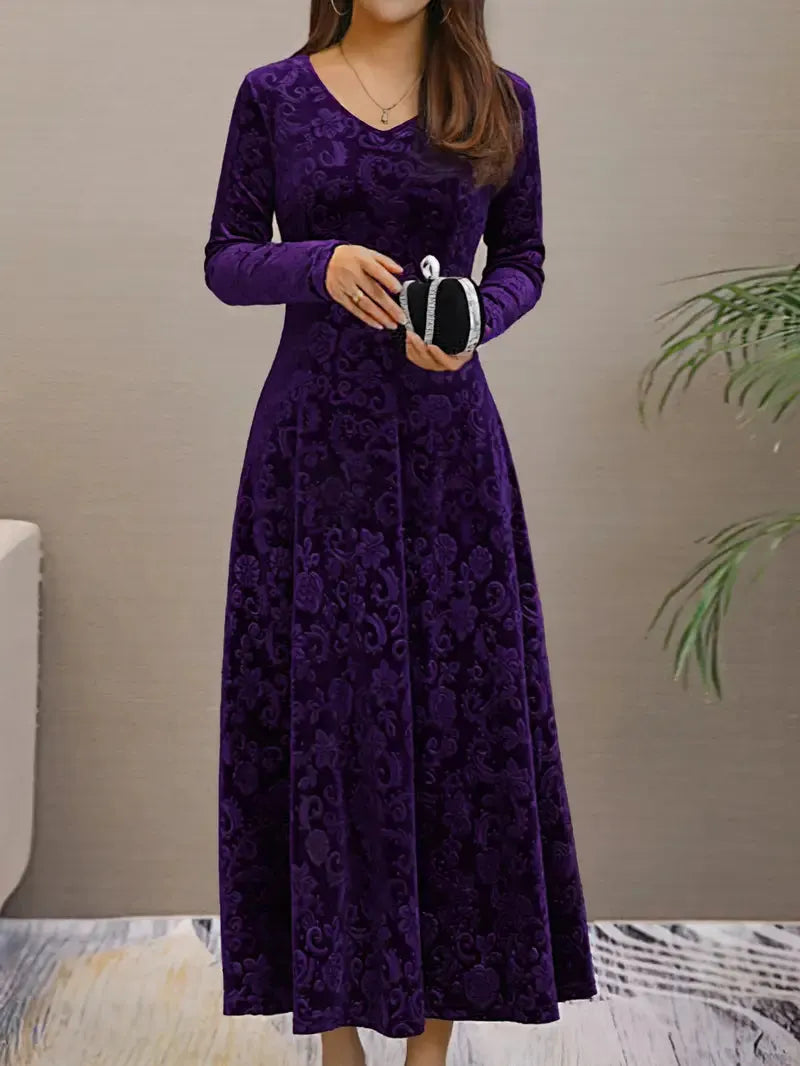 - Elegantes ausgestelltes A-Linien-Kleid