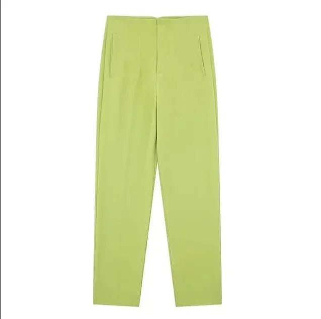 Hohe Taille - Lässige formelle Hose