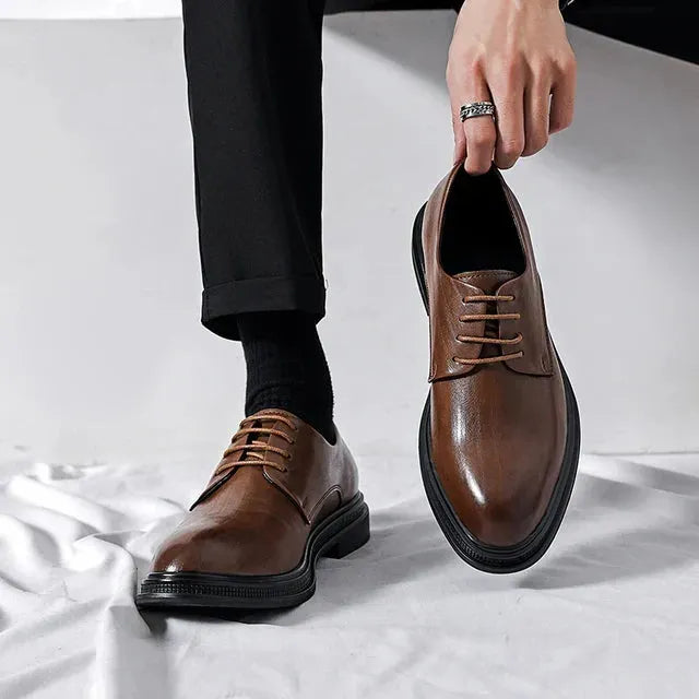 Handgefertigte Oxford Schuhe Für Männer