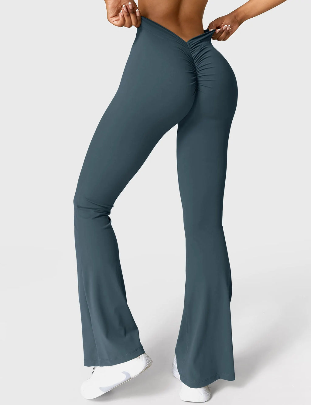 Mary | Flared Scrunch Leggings