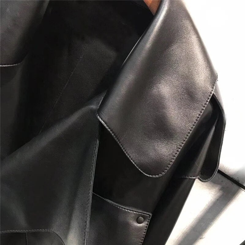 Retro Stilvolle Lederjacke