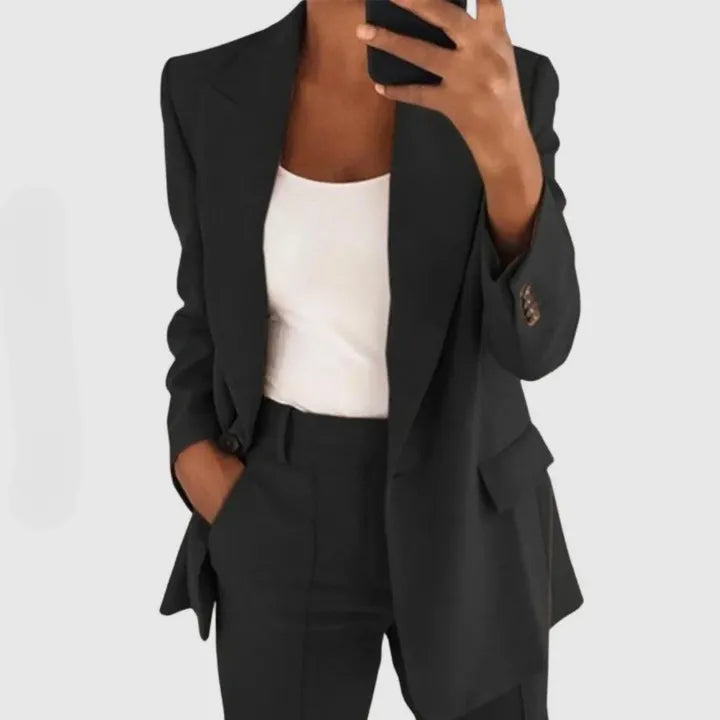 Sophisticated Style Chic Blazer Set