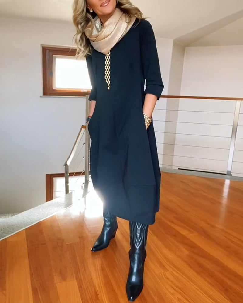 Vibeke - Elegant og komfortabel kjole