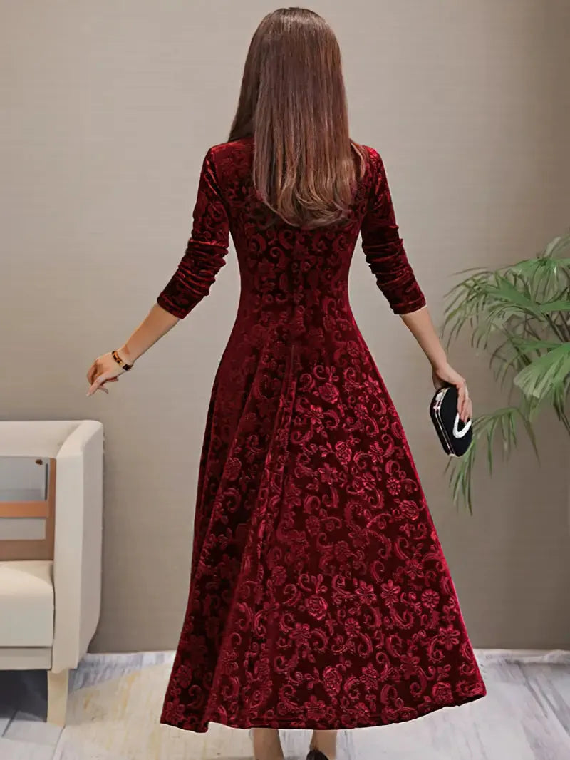 - Elegantes ausgestelltes A-Linien-Kleid