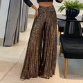 Jenna | Flared Sequin Palazzo Pants