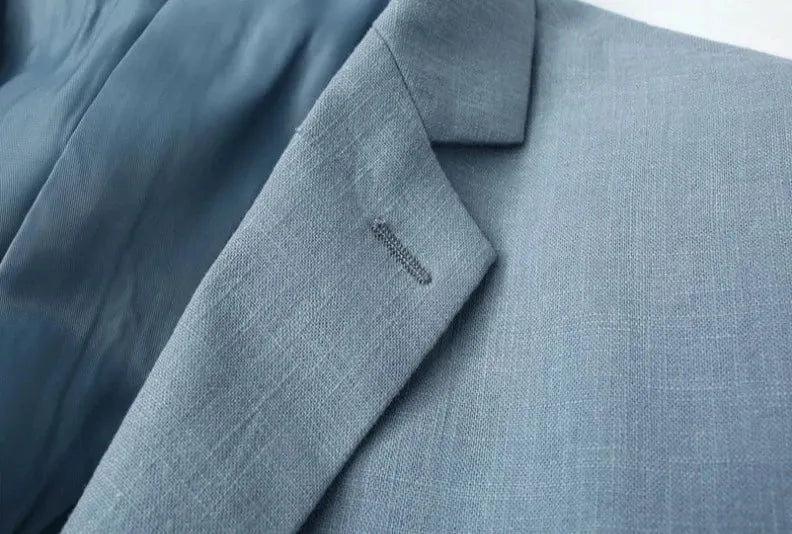 Eleganter Herren Leinenblazer
