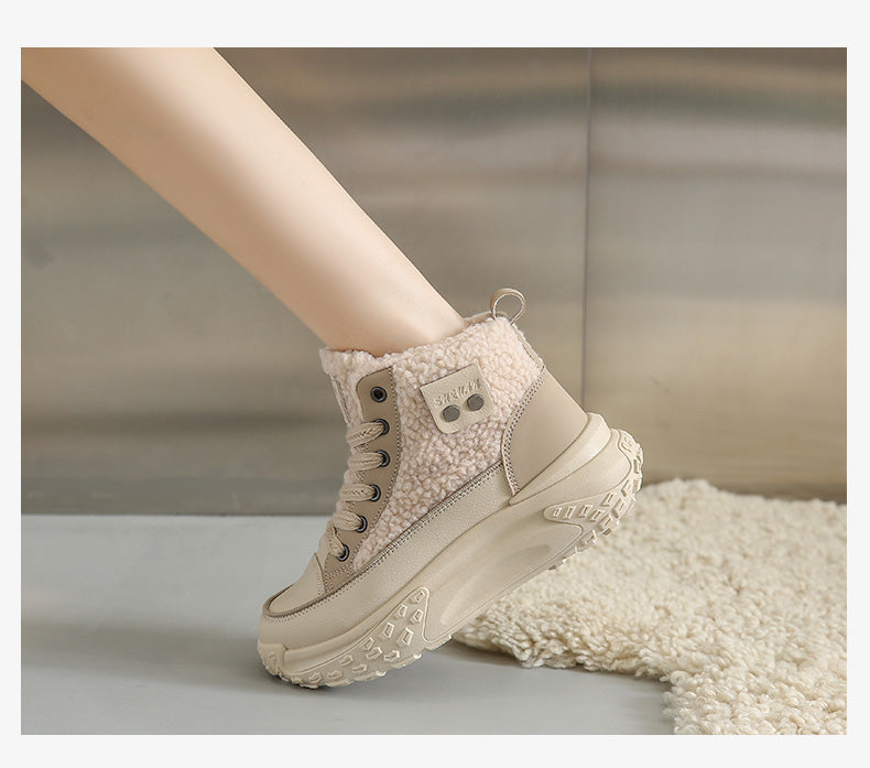 â€“ Wasserdichte PlÃ¼sch-Stiefeletten
